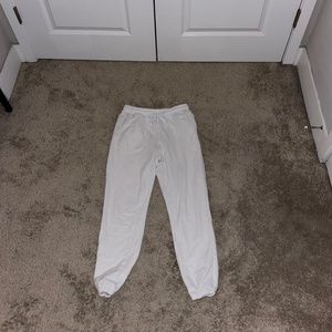 White Shein Sweatpants